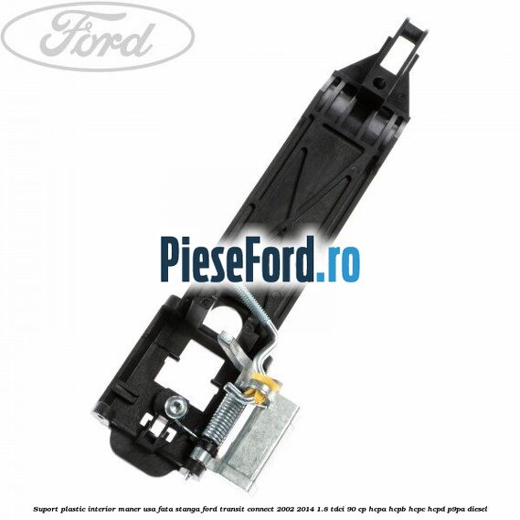 Suport plastic interior maner usa fata stanga Ford Transit Connect 2002-2014 1.8 TDCi 90 cp HCPA, HCPB, HCPC, HCPD, P9PA diesel