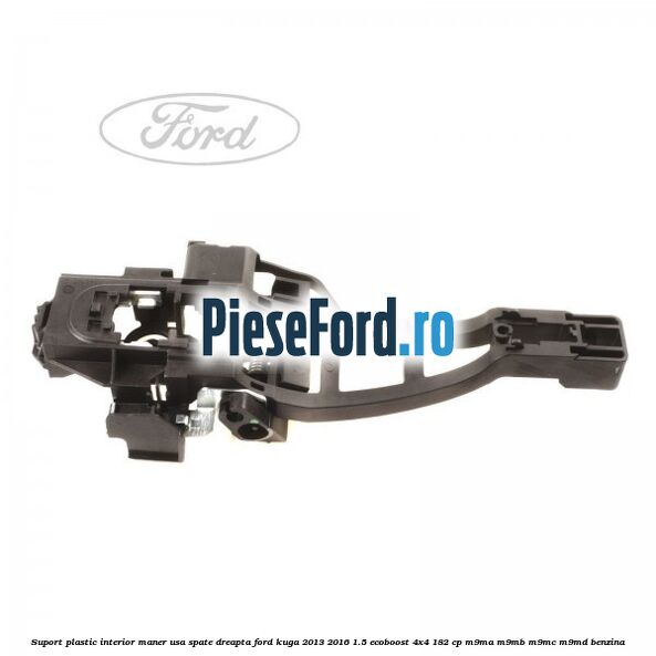 Suport plastic interior maner usa spate dreapta Ford Kuga 2013-2016 1.5 EcoBoost 4x4 182 cp M9MA, M9MB, M9MC, M9MD benzina