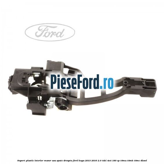 Suport plastic interior maner usa spate dreapta Ford Kuga 2013-2016 2.0 TDCi 4x4 180 cp T8MA, T8MB, T8MC diesel