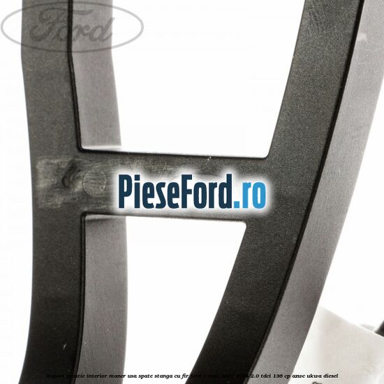 Suport plastic interior maner usa spate stanga cu fir Ford S-Max 2007-2014 2.0 TDCi 136 cp AZWC, UKWA diesel
