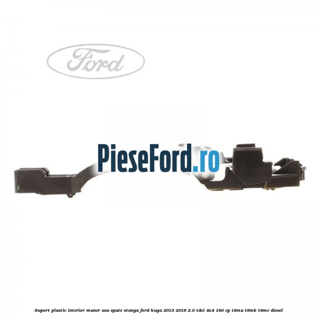 Suport plastic interior maner usa spate stanga Ford Kuga 2013-2016 2.0 TDCi 4x4 180 cp T8MA, T8MB, T8MC diesel