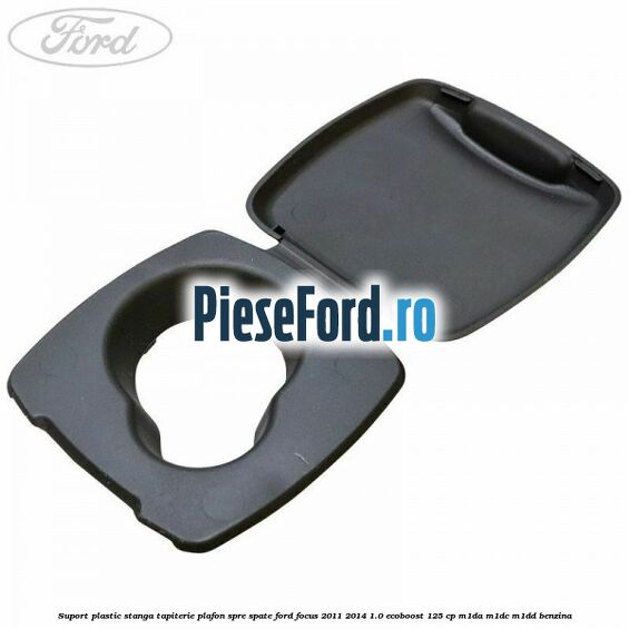 Suport plastic stanga tapiterie plafon spre spate Ford Focus 2011-2014 1.0 EcoBoost 125 cp M1DA, M1DC, M1DD benzina