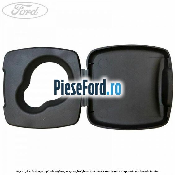Suport plastic stanga tapiterie plafon spre spate Ford Focus 2011-2014 1.0 EcoBoost 125 cp Suport plastic stanga tapiterie plafon spre spate Ford Focus 2011-2014 1.0 EcoBoost 125 cp M1DA, M1DC, M1DD benzina