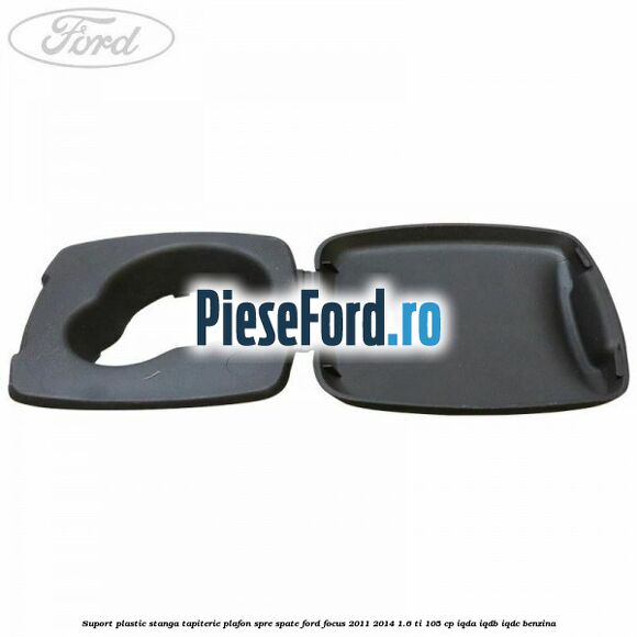 Suport plastic stanga tapiterie plafon spre spate Ford Focus 2011-2014 1.6 Ti 105 cp Suport plastic stanga tapiterie plafon spre spate Ford Focus 2011-2014 1.6 Ti 105 cp IQDA, IQDB, IQDC benzina