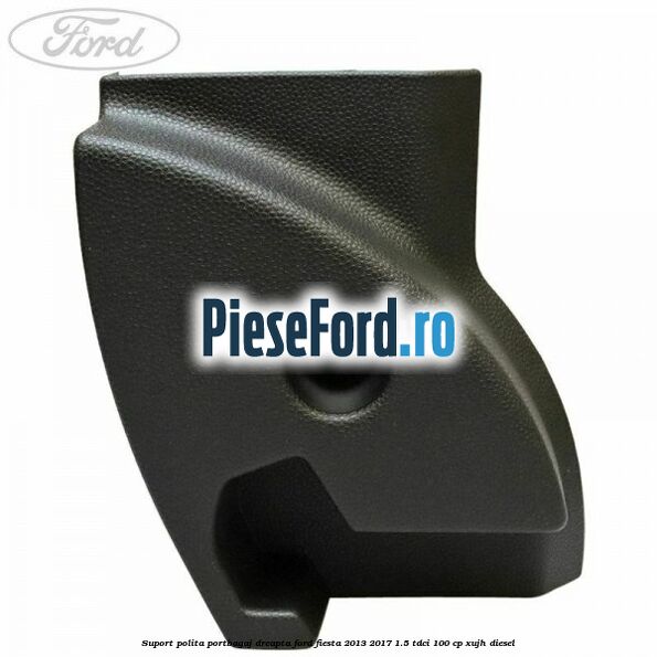 Suport polita portbagaj dreapta Ford Fiesta 2013-2017 1.5 TDCi 100 cp Suport polita portbagaj dreapta Ford Fiesta 2013-2017 1.5 TDCi 100 cp XUJH diesel