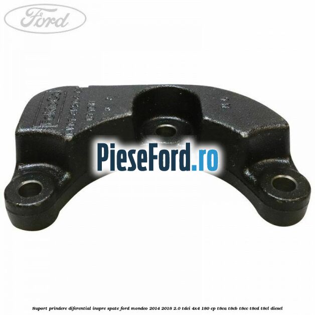 Suport prindere diferential inspre spate Ford Mondeo 2014-2018 2.0 TDCi 4x4 180 cp T8CA, T8CB, T8CC, T8CD, T8CL diesel
