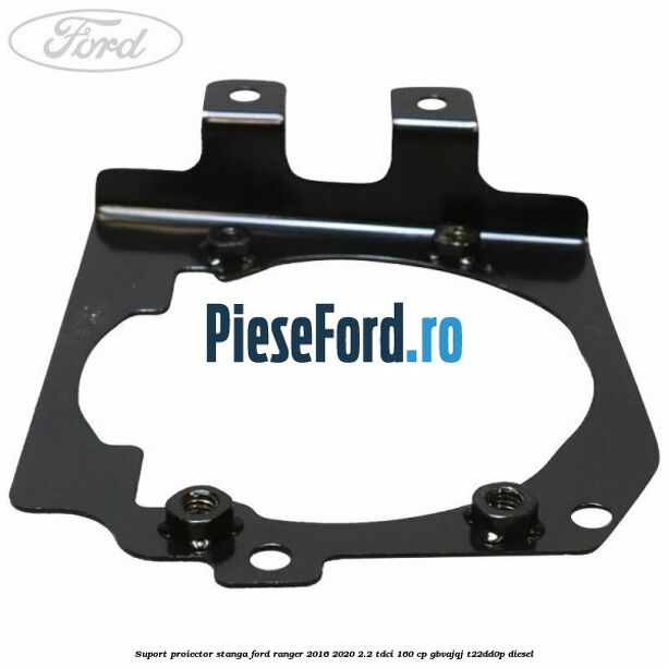 Suport proiector stanga Ford Ranger 2016-2020 2.2 TDCi 160 cp Suport proiector stanga Ford Ranger 2016-2020 2.2 TDCi 160 cp GBVAJQJ, T22DD0P diesel