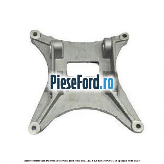 Suport racitor apa intercooler Econetic Ford Focus 2011-2014 1.6 TDCi ECOnetic 105 cp NGDA, NGDB diesel