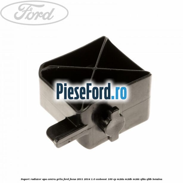 Suport radiator apa centru grila Ford Focus 2011-2014 1.0 EcoBoost 100 cp M2DA, M2DB, M2DC, SFDA, SFDB benzina