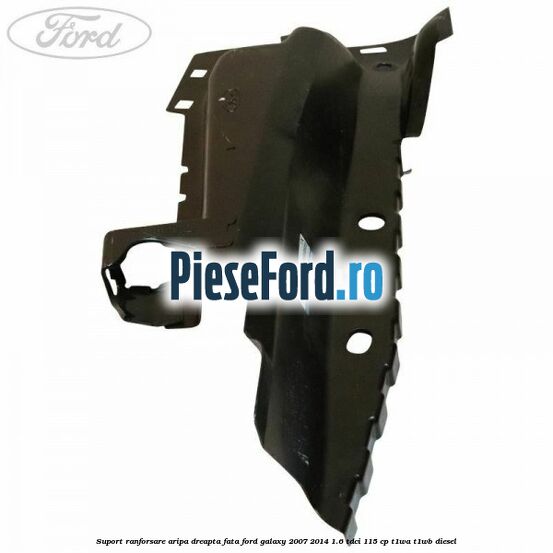 Suport ranforsare aripa dreapta fata Ford Galaxy 2007-2014 1.6 TDCi 115 cp T1WA, T1WB diesel