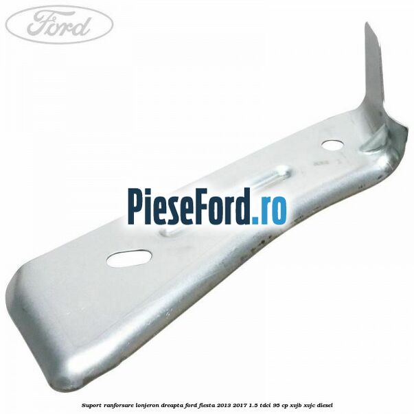 Suport ranforsare lonjeron dreapta Ford Fiesta 2013-2017 1.5 TDCi 95 cp XVJB, XVJC diesel
