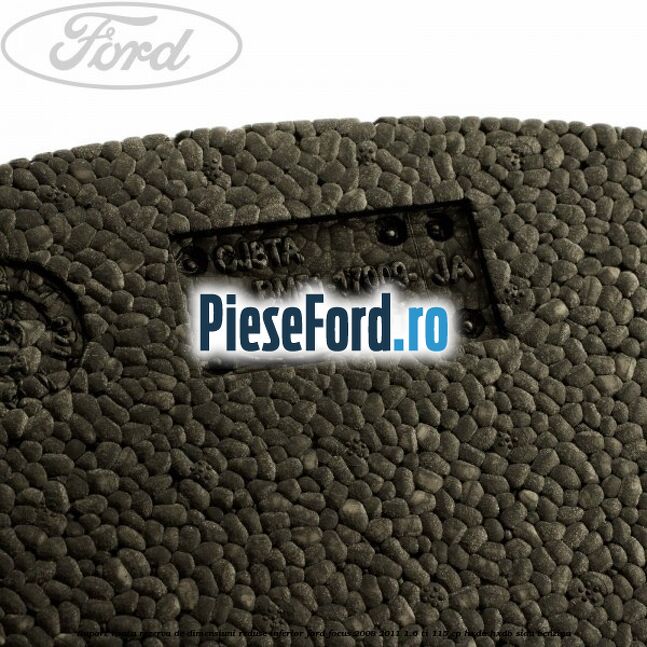 Suport roata rezerva de dimensiuni reduse inferior Ford Focus 2008-2011 1.6 Ti 115 cp HXDA, HXDB, SIDA benzina