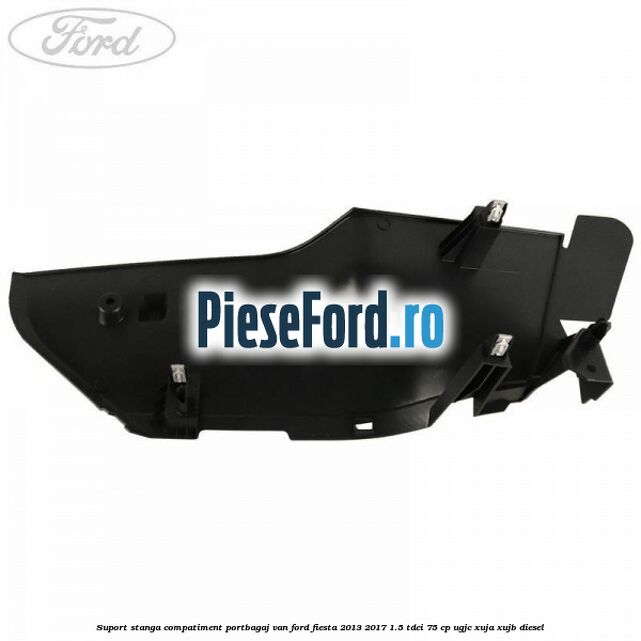 Suport stanga compatiment portbagaj VAN Ford Fiesta 2013-2017 1.5 TDCi 75 cp Suport stanga compatiment portbagaj VAN Ford Fiesta 2013-2017 1.5 TDCi 75 cp UGJC, XUJA, XUJB diesel