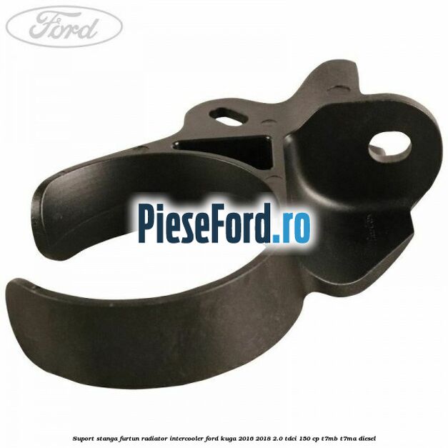 Suport stanga furtun radiator intercooler Ford Kuga 2016-2018 2.0 TDCi 150 cp Suport stanga furtun radiator intercooler Ford Kuga 2016-2018 2.0 TDCi 150 cp T7MB, T7MA diesel