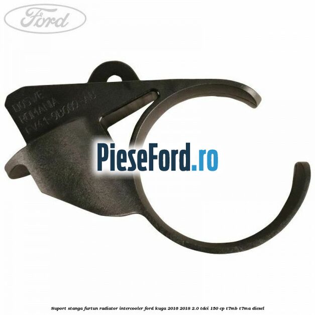 Suport stanga furtun radiator intercooler Ford Kuga 2016-2018 2.0 TDCi 150 cp Suport stanga furtun radiator intercooler Ford Kuga 2016-2018 2.0 TDCi 150 cp T7MB, T7MA diesel