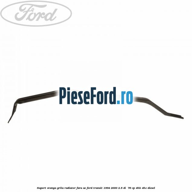 Suport stanga grila radiator fara AC Ford Transit 1994-2000 2.5 DI 76 cp Suport stanga grila radiator fara AC Ford Transit 1994-2000 2.5 DI 76 cp 4HB, 4HC diesel