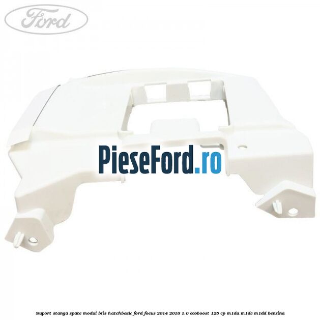 Suport stanga spate modul BLIS hatchback Ford Focus 2014-2018 1.0 EcoBoost 125 cp M1DA, M1DC, M1DD benzina