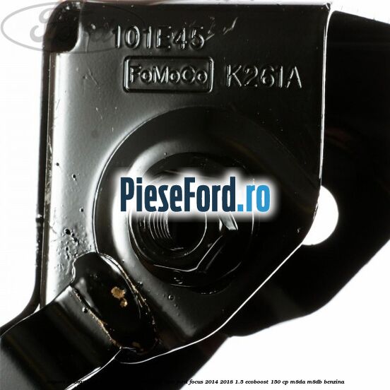 Suport stanga traversa inferioara radiator apa Ford Focus 2014-2018 1.5 EcoBoost 150 cp M8DA, M8DB benzina