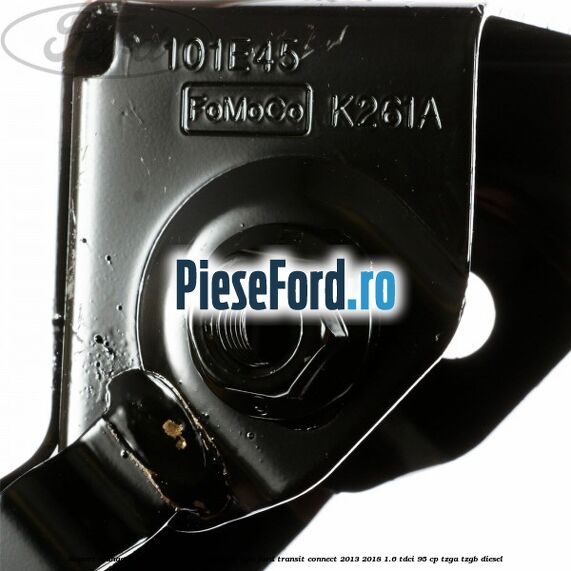 Suport stanga traversa inferioara radiator apa Ford Transit Connect 2013-2018 1.6 TDCi 95 cp TZGA, TZGB diesel