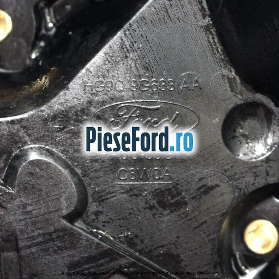 Suport supapa EGR superioara Ford Focus 2019-2023 1.5 EcoBlue 95 cp Z2DA diesel