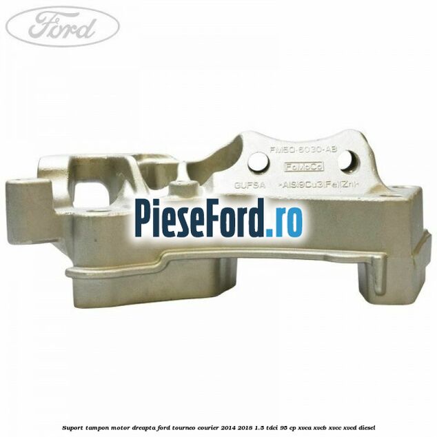 Suport tampon motor dreapta Ford Tourneo Courier 2014-2018 1.5 TDCi 95 cp XVCA, XVCB, XVCC, XVCD diesel