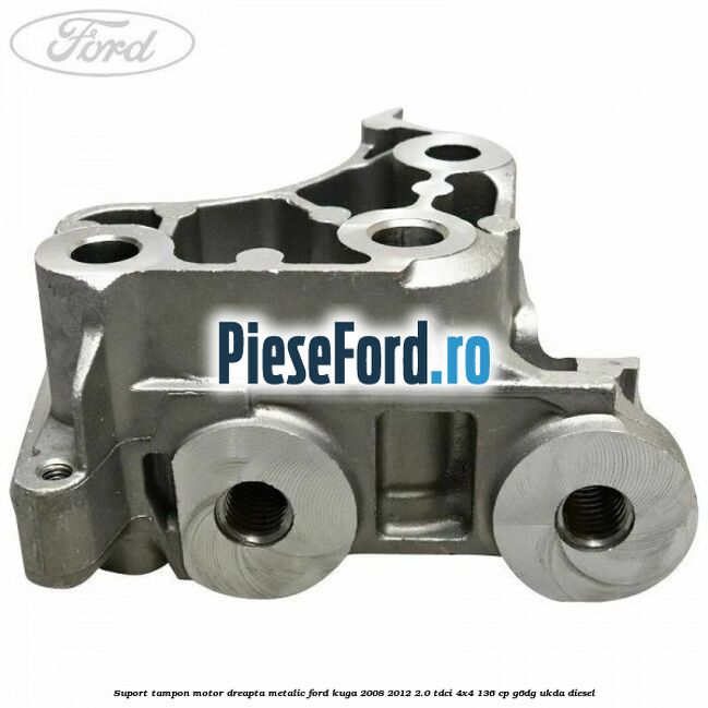Suport tampon motor dreapta metalic Ford Kuga 2008-2012 2.0 TDCi 4x4 136 cp G6DG, UKDA diesel