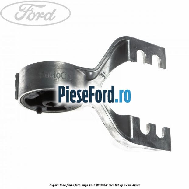 Suport toba finala Ford Kuga 2013-2016 2.0 TDCi 136 cp UKMA diesel