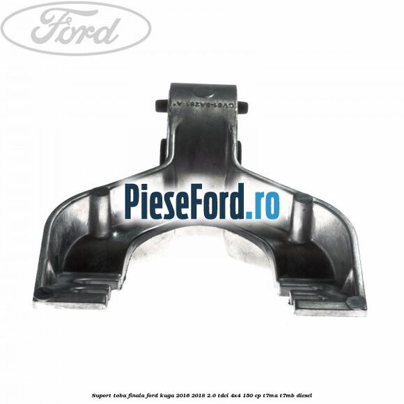 Suport toba finala Ford Kuga 2016-2018 2.0 TDCi 4x4 150 cp T7MA, T7MB diesel
