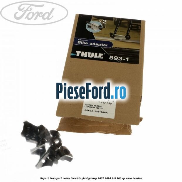 Suport transport cadru bicicleta Ford Galaxy 2007-2014 2.3 160 cp SEWA benzina