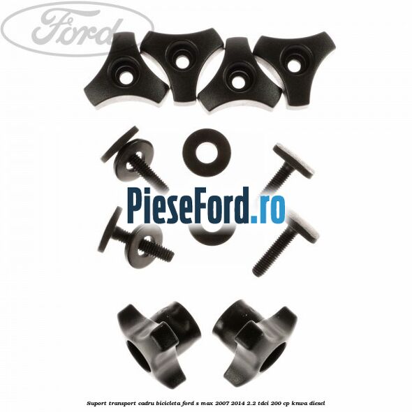 Suport transport cadru bicicleta Ford S-Max 2007-2014 2.2 TDCi 200 cp KNWA diesel
