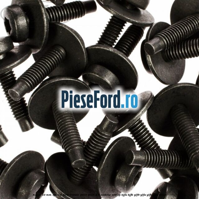 Surub 10 mm special Ford Transit 2019-2023 2.0 EcoBlue 105 cp BJFA, BJFB, YLF6, YLFA, YLFB, YLFS diesel