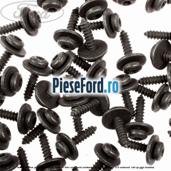 Surub 19 mm prindere element interior bloc ceas bord conducta clima Ford B-Max 1.0 EcoBoost 140 cp YYJC benzina