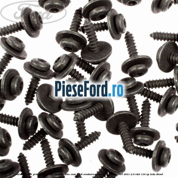 Surub 19 mm prindere element interior bloc ceas bord conducta clima Ford C-Max 2007-2011 2.0 TDCi 110 cp IXDA diesel