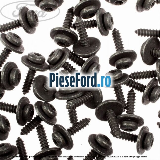 Surub 19 mm prindere element interior bloc ceas bord conducta clima Ford EcoSport 2013-2018 1.5 TDCi 90 cp UGJE diesel