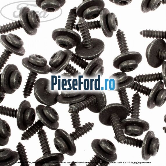 Surub 19 mm prindere element interior bloc ceas bord conducta clima Ford Escort 1990-1995 1.4 71 cp F6F, F6G benzina