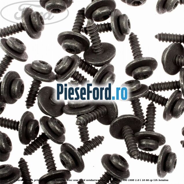 Surub 19 mm prindere element interior bloc ceas bord conducta clima Ford Escort 1990-1995 1.6 i 16 88 cp L1H benzina