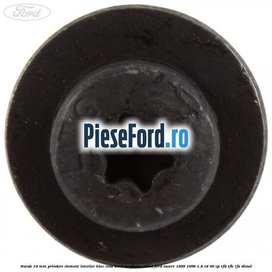 Surub 19 mm prindere element interior bloc ceas bord conducta clima Ford Escort 1995-1998 1.8 TD 90 cp Surub 19 mm prindere element interior bloc ceas bord conducta clima Ford Escort 1995-1998 1.8 TD 90 cp RFD, RFK, RFS diesel