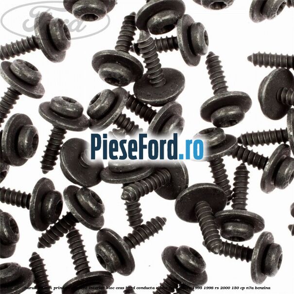 Surub 19 mm prindere element interior bloc ceas bord conducta clima Ford Escort 1995-1998 RS 2000 150 cp Surub 19 mm prindere element interior bloc ceas bord conducta clima Ford Escort 1995-1998 RS 2000 150 cp N7A benzina