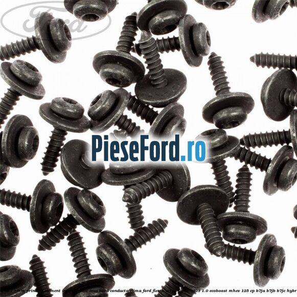 Surub 19 mm prindere element interior bloc ceas bord conducta clima Ford Fiesta Active 2018-2023 1.0 EcoBoost mHEV 125 cp B7JA, B7JB, B7JC Hybrid
