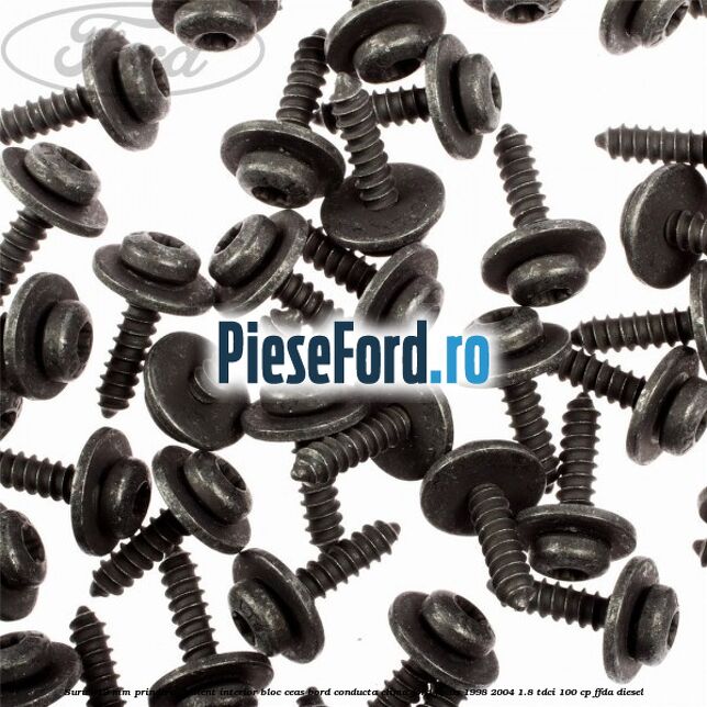 Surub 19 mm prindere element interior bloc ceas bord conducta clima Ford Focus 1998-2004 1.8 TDCi 100 cp FFDA diesel