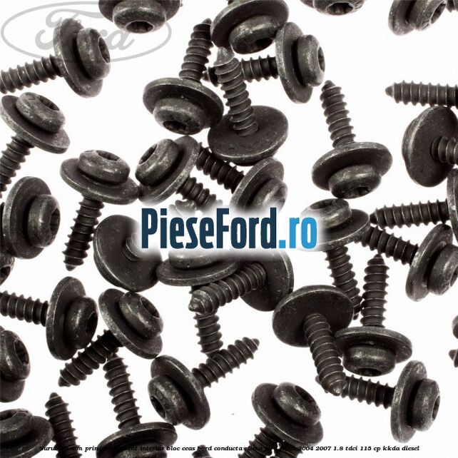 Surub 19 mm prindere element interior bloc ceas bord conducta clima Ford Focus 2004-2007 1.8 TDCi 115 cp KKDA diesel