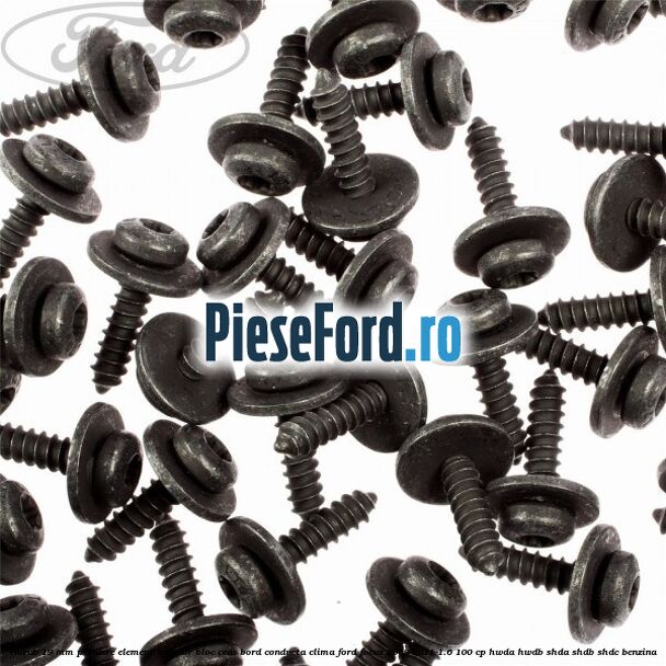 Surub 19 mm prindere element interior bloc ceas bord conducta clima Ford Focus 2008-2011 1.6 100 cp Surub 19 mm prindere element interior bloc ceas bord conducta clima Ford Focus 2008-2011 1.6 100 cp HWDA, HWDB, SHDA, SHDB, SHDC benzina