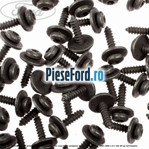 Surub 19 mm prindere element interior bloc ceas bord conducta clima Ford Mondeo 1993-1996 1.6 i 16V 90 cp L1F benzina