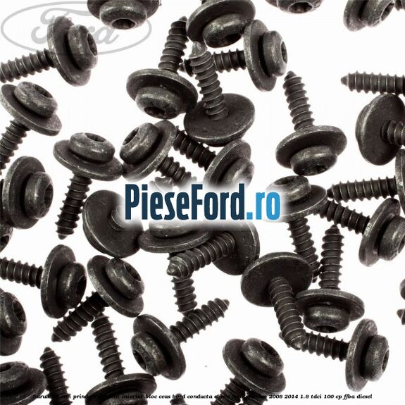 Surub 19 mm prindere element interior bloc ceas bord conducta clima Ford Mondeo 2008-2014 1.8 TDCi 100 cp FFBA diesel