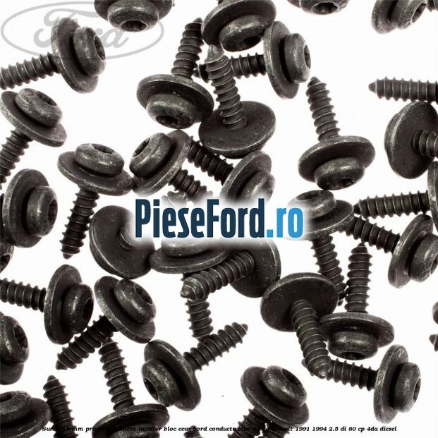 Surub 19 mm prindere element interior bloc ceas bord conducta clima Ford Transit 1991-1994 2.5 DI 80 cp 4DA diesel