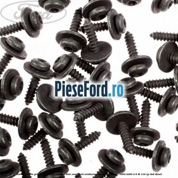 Surub 19 mm prindere element interior bloc ceas bord conducta clima Ford Transit 1994-2000 2.5 DI 116 cp 4ED diesel