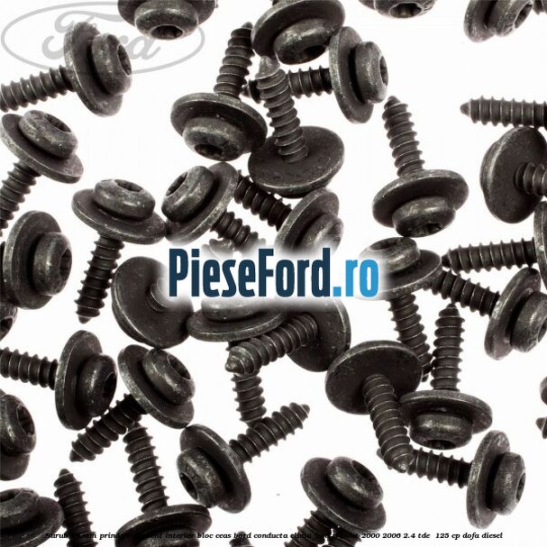 Surub 19 mm prindere element interior bloc ceas bord conducta clima Ford Transit 2000-2006 2.4 TDE  125 cp DOFA diesel