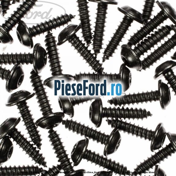 Surub 19 mm prindere fata usa modul electric panou clima Ford Focus 2019-2023 1.5 EcoBlue 95 cp Z2DA diesel