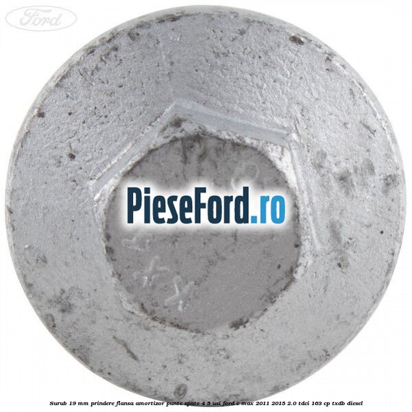 Surub 19 mm prindere flansa amortizor punte spate 4/5 usi Ford C-Max 2011-2015 2.0 TDCi 163 cp TXDB diesel