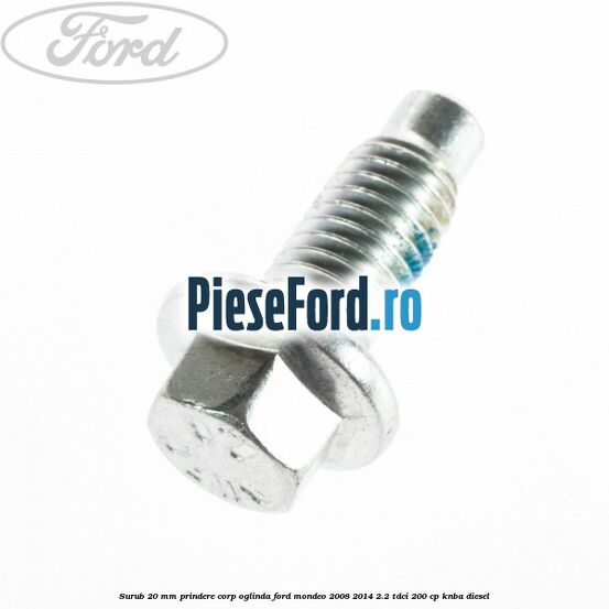Surub 20 mm prindere corp oglinda Ford Mondeo 2008-2014 2.2 TDCi 200 cp KNBA diesel